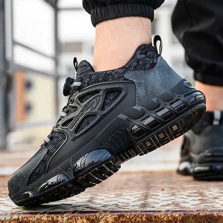 Steel Toe Safety Shoes Outdoor Non-slip Sole Sports Work Shoes