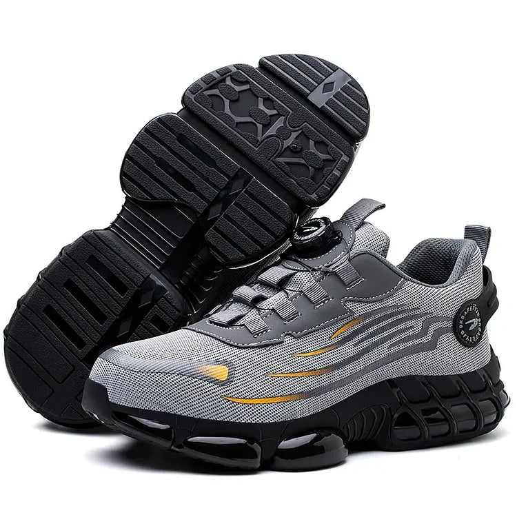Steel Toe Safety Shoes Outdoor Non-slip Sole Sports Work Shoes